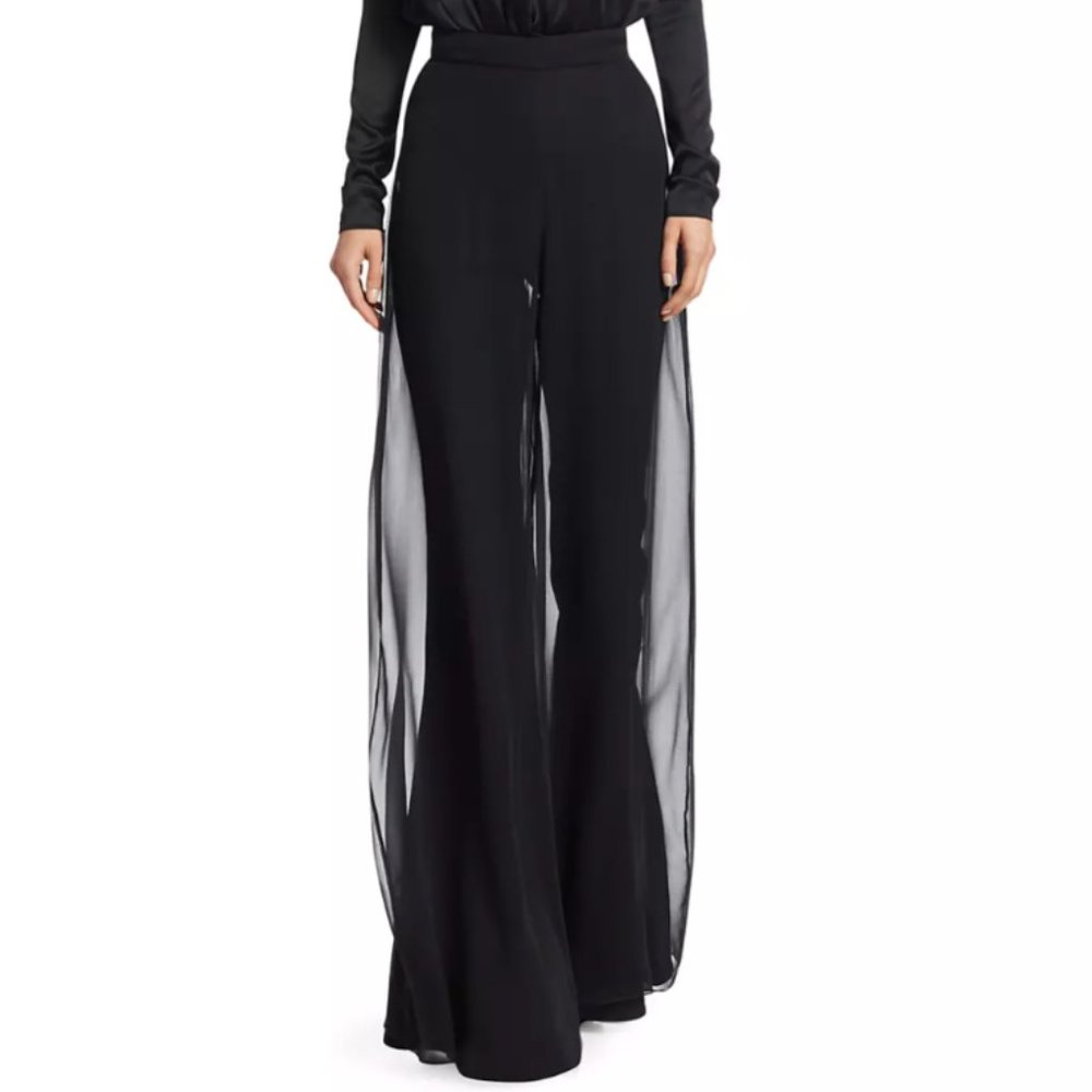 NWT Cushnie Tulle Chiffon Pants